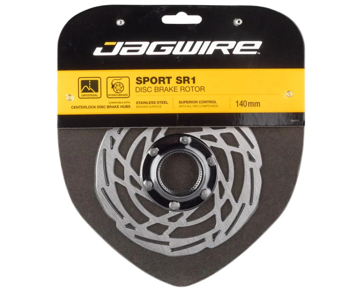 Jagwire Sport SR1 Disc Brake Rotor (Centerlock) (6-Bolt) (140mm)